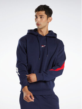 Reebok Reebok Majica dugih rukava Classics Brand Proud Hoodie HS7159 Tamnoplava