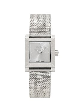 Versace Versace Zegarek VE5O00326 Srebrny