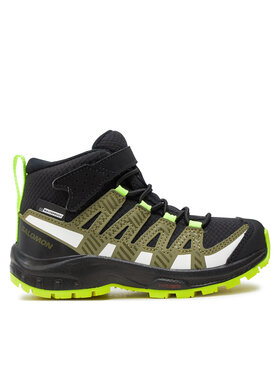Salomon Salomon Παπούτσια πεζοπορίας Xa Pro V8 Mid Climasalomon™ Waterproof L47289600 Μαύρο