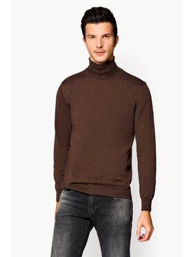 Lancerto Lancerto Golf Sterling Brązowy Regular Fit