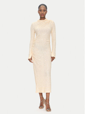 DAY BIRGER ÉT MIKKELSEN DAY BIRGER ÉT MIKKELSEN Coctailkleid Clover DAY65243522 Beige Slim Fit