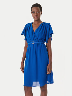 Artigli Artigli Kokteiļkleita ACAB004967 Zils Regular Fit