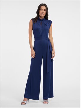 Orsay Orsay Kombinezon 451100533000__S Granatowy Regular Fit