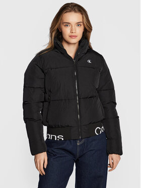 Calvin Klein Jeans Calvin Klein Jeans Pernata jakna J20J219830 Crna Relaxed Fit