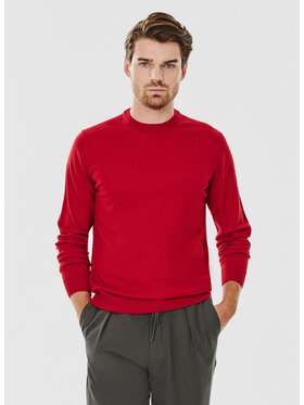 Pako Lorente Pako Lorente Sweter P24WF-2X-013 Czerwony Classic Fit