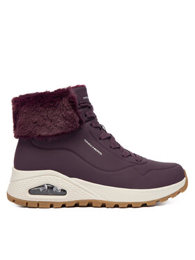 Skechers Skechers Ghete Uno Rugged 167274/WINE Vișiniu