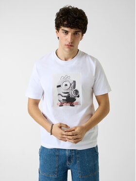 Guess Guess T-Shirt 183588 Bílá Classic Fit