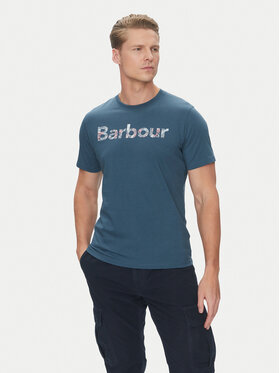 Barbour Barbour T-Shirt Devon MTS1391BU18 Tmavomodrá Regular Fit