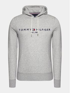 Tommy Hilfiger Tommy Hilfiger Bluza Core Logo MW0MW10752 Szary Regular Fit