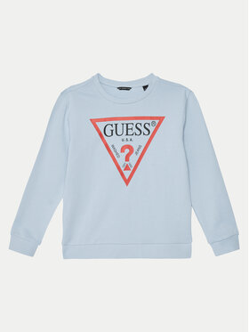 Guess Guess Sweatshirt L73Q09 KAUG0 Himmelblau Regular Fit