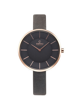 Obaku Obaku Zegarek V185LXVJRJ Szary
