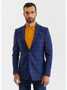 Pako Lorente Pako Lorente Marynarka P23SP-3X-008 Granatowy Slim Fit