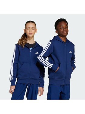 adidas adidas Bluza Essentials Full-Zip Błękitny Regular Fit