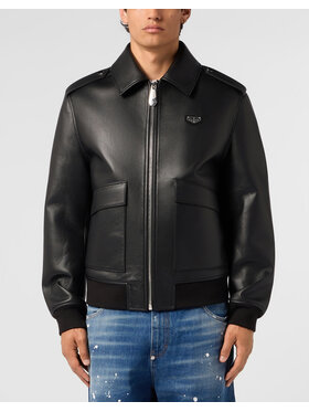 PHILIPP PLEIN PHILIPP PLEIN Kurtka puchowa 31477 Czarny Regular Fit