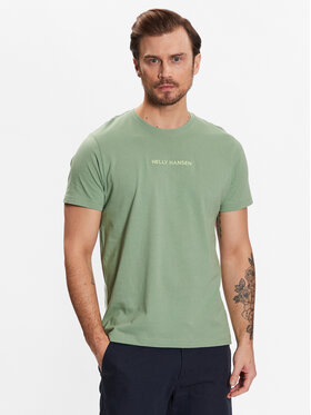 Helly Hansen Helly Hansen T-shirt Core Graphic 53936 Zelena Regular Fit