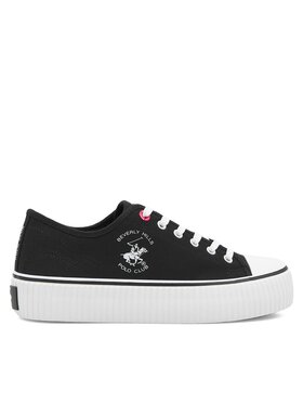 Beverly Hills Polo Club Beverly Hills Polo Club Sneakers aus Stoff W-BHPC027M Schwarz