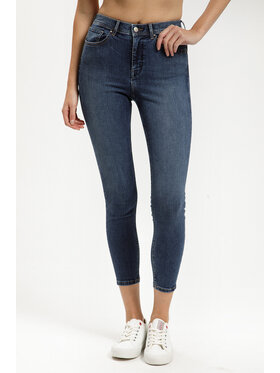 Cross Jeans Cross Jeans Jeansy P 429-148 Niebieski Super Skinny Fit