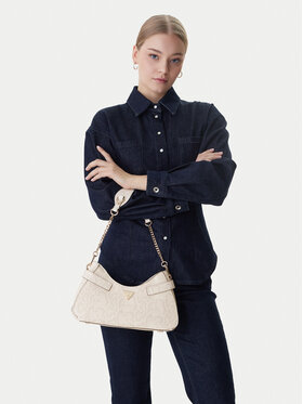 Guess Guess Дамска чанта Serenova HWKG80 91180 Бежов