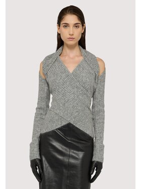 Trussardi Trussardi Cardigan M7376001127N013 Grigio Slim Fit