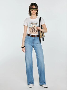 BIG STAR BIG STAR T-Shirt ERELLSA_100_150 Biały Basic Fit