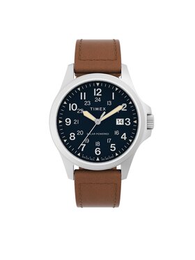 Timex Timex Hodinky Expedition Outdoor Solar TW2V03600 Hnedá