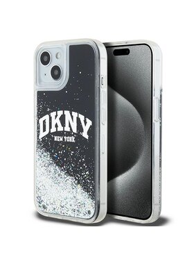 DKNY DKNY Etui na telefon iPhone 15 Plus Czarny