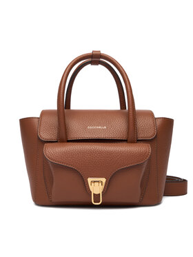 Coccinelle Coccinelle Kabelka T8A Coccinelledouble Beat E1 T8A 18 03 01 Hnědá