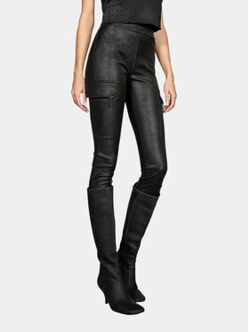 MADE BY SOCIETY MADE BY SOCIETY Spodnie materiałowe KINETIC BOX - P27888 Czarny Basic Fit