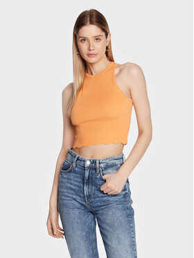 Guess Guess Felső Ada W3GZ00 Z2Z80 Narancssárga Regular Fit