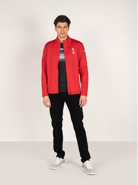 North Sails North Sails Mikina 45 1000 000 | Cowes Full Zip Červená Regular Fit
