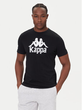 Kappa Kappa T-Shirt Authentic 361N6QW Czarny Regular Fit