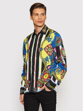 Versace Jeans Couture Versace Jeans Couture Marškiniai Regalia Baroque 71GAL2R9 Spalvota Regular Fit