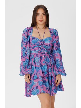 LAURELLA LAURELLA Sukienka codzienna 4TU007 Czarny Regular Fit