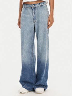 Please Please Jeans P869200002 Blu Wide Leg