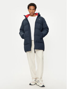 Tommy Jeans Tommy Jeans Пуховик Essential DM0DM20466 Cиній Regular Fit
