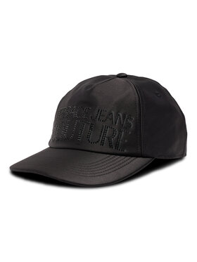 Versace Jeans Couture Versace Jeans Couture Cap Drill Logo Strass 73VAZK13 Schwarz