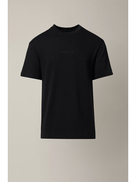 Lancerto Lancerto T-Shirt Giordano Czarna TS073126000006 Czarny Regular Fit