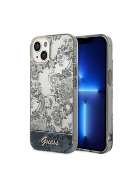 Guess Guess Etui na telefon Porcelain Collection Szary