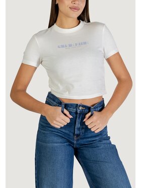 Calvin Klein Jeans Calvin Klein Jeans T-shirt LV047E823G Beige Casual Fit