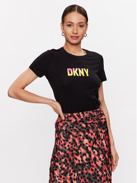 DKNY DKNY T-Shirt P3BHDDNA Czarny
