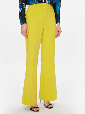 DKNY DKNY Pantaloni di tessuto UK3PX024 Giallo Regular Fit