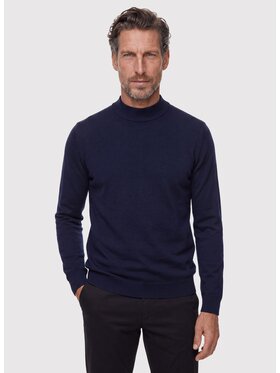 Pako Lorente Pako Lorente Sweter P26WB-2X-004 Granatowy Classic Fit