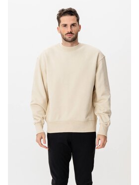 TeeShoppen TeeShoppen Sweter 'Basic Collection' Beżowy Regular Fit