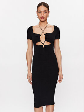 Pinko Pinko Vestito di maglia 101173 A0TU Nero Regular Fit