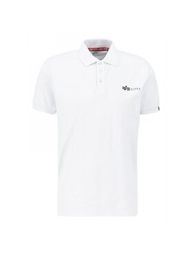 Alpha Industries Alpha Industries T-Shirt AI.106600-09-XL Biały Basic Fit