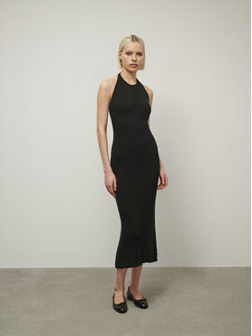 La Mania La Mania Vestito da giorno SUNKISSED Nero Classic Fit