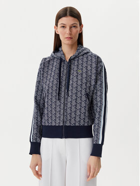 Lacoste Lacoste Džemperis SF7606 Tamsiai mėlyna Regular Fit