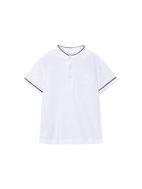 Mayoral Mayoral Tricou polo 3102 Alb Regular Fit