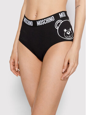 MOSCHINO Underwear & Swim MOSCHINO Underwear & Swim Klasikinės kelnaitės 4712 9008 Juoda