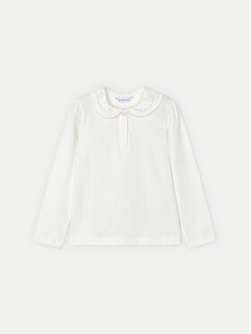 Mayoral Mayoral Blusa 131 Écru Regular Fit